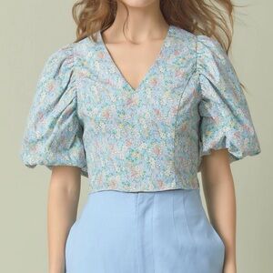 Endless Rose Floral Crop Top